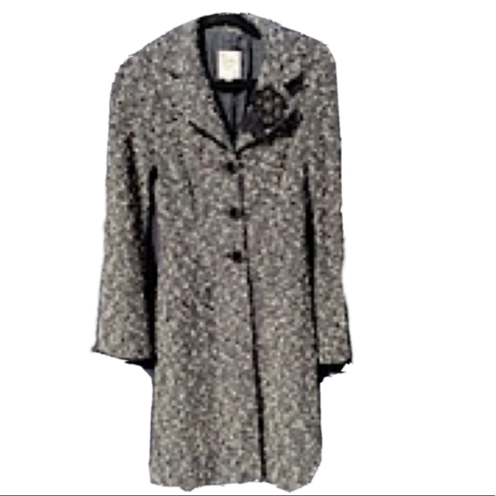 Nanette Lepore Tweed Coat SZ S